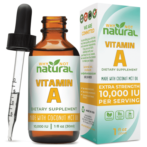 Liquid Vitamin A (10,000 IU)