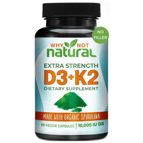 Vitamin D3-K2 + Organic Spirulina